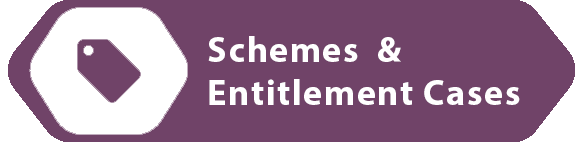schemes & entitlement cases